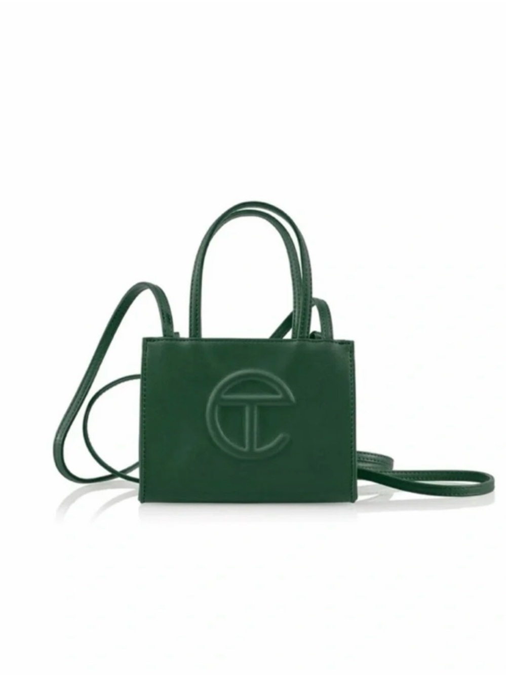 Telfar Dark Green Mini Bag forest green